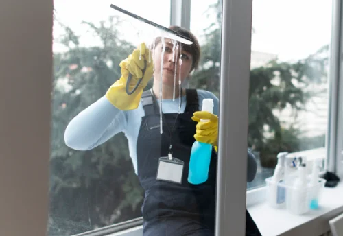 Nettoyage de vitres intérieures et extérieures à Tréauville